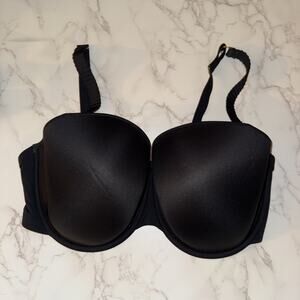 Third Love Bra Solid Black 24/7 T-Shirt Bra Size 38G Underwire